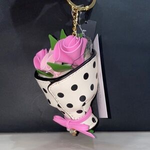 Kate Spade Flora Flower Bouquet Bag Charm